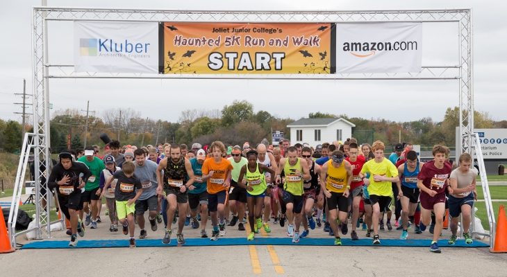 Haunted 5K Run and Walk 2017.