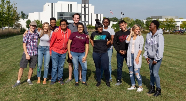 Group of students